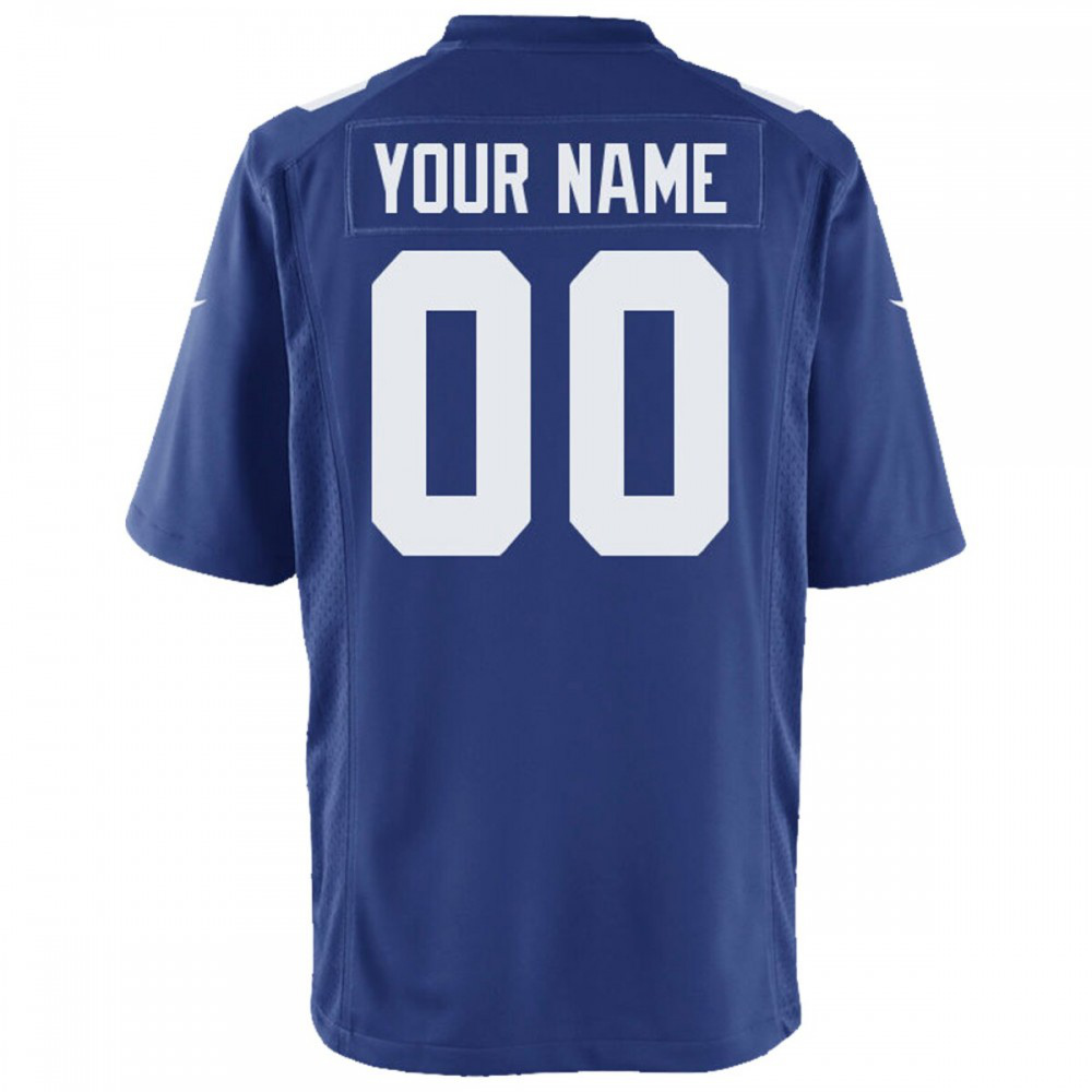 New York Giants Nike Youth Custom Game Jersey - Royal-GridironStore